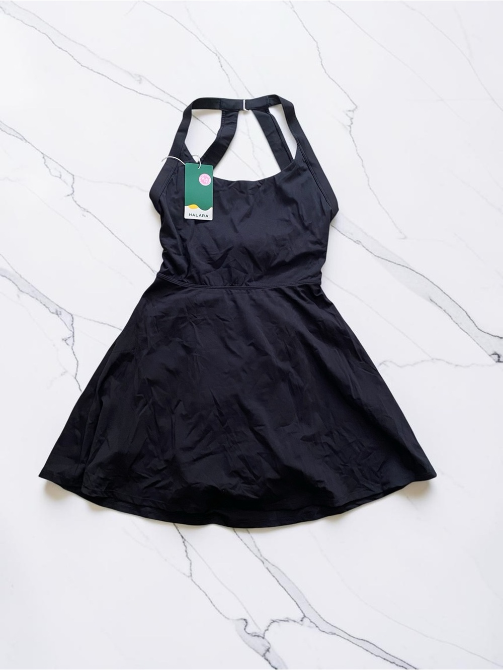SoftlyZero™ Airy Backless Twisted InstantCool Dance Active Dress Easy Peezy